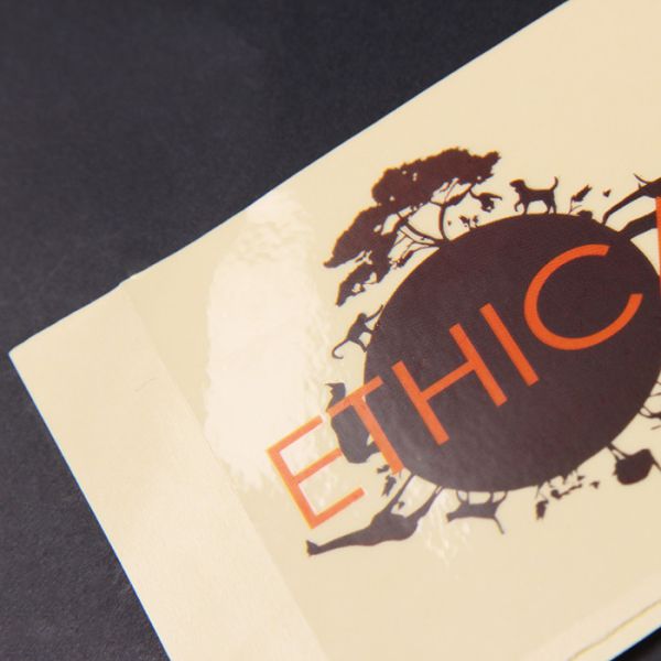 Стикеры винила RPC Printable ясные