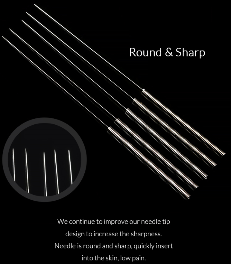 Needle Moxibustion Made Convenient with 500pcs/box Disposable Acupuncture Needles