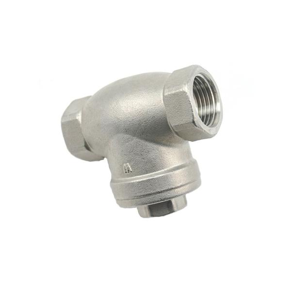 Hydraulic Threaded Stainless Steel Valves 1000psi Plumbing Check Valve
