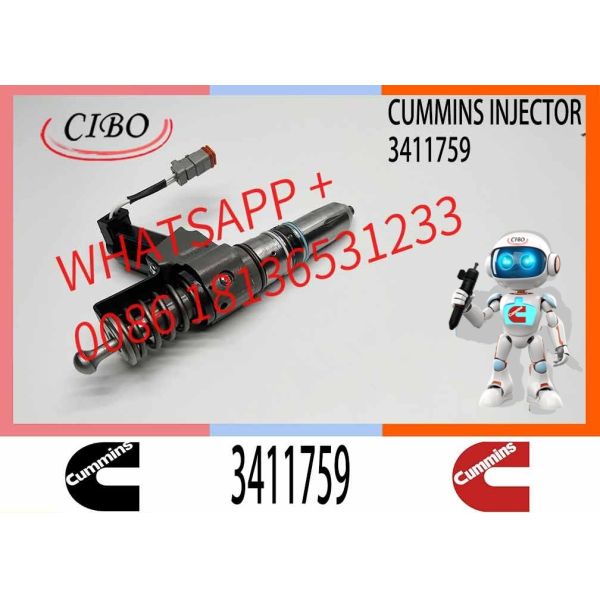New Genuine Cummin s Fuel Injector 3411691/3411765/3411766/3411759/3087560/3087733/3083846/30950866 Cummin s N14 Engine