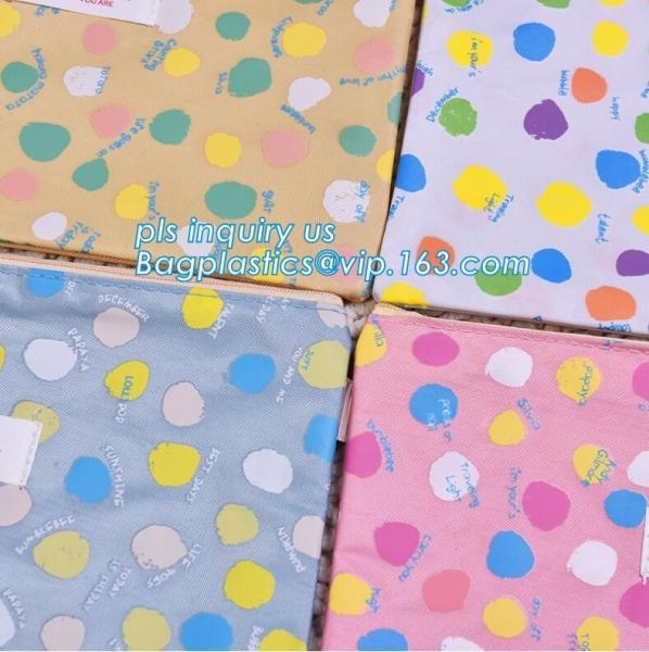 Promotional Cheap Logo Printing Custom Canvas Stationery Pencil Bag, Multifunctional Stationery Storage Organizer Bag