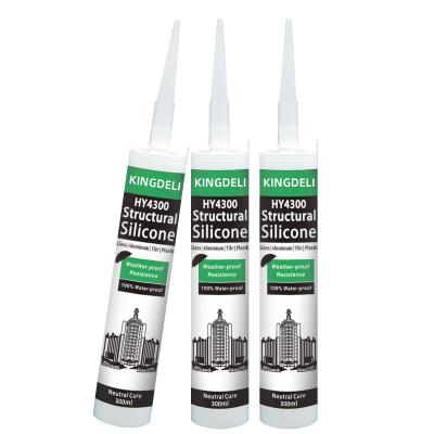 Fast Curing Structural Silicone Sealant , Grey Silicone Gum For Aquarium