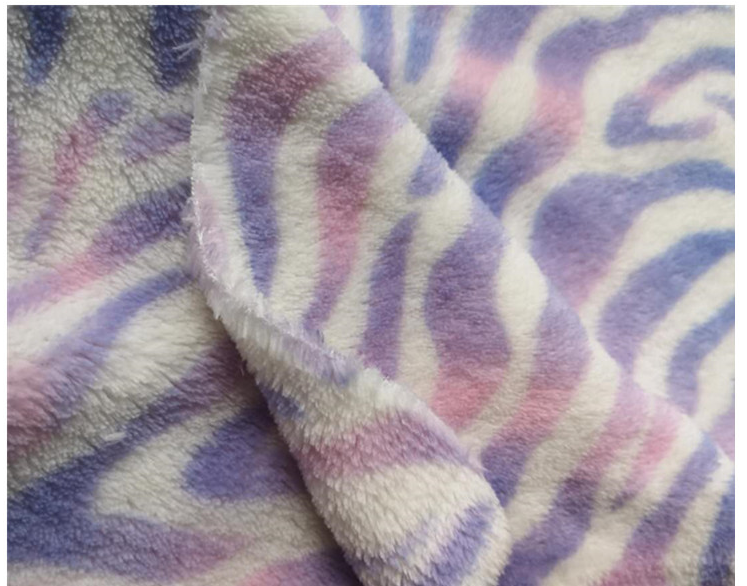 Fashion Lightweight Polyester Fabric Printed Carol 180cm Width 260GSM Weight