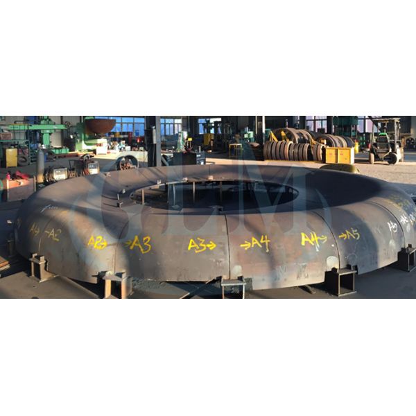 верхнее днище резервуара углерода диаметра 7000mm стальное поделенное на сегменты для боилеров и теплообменные аппараты