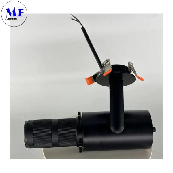 Smart Dimming & Control Variable Zoom Contour Defining Integrated Framing Custom Gobo Projection Flexible Modular LED Track Light Spotlight Projector