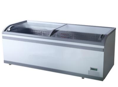 2.1m Ice Cream Horizontal Supermarket Island Freezer