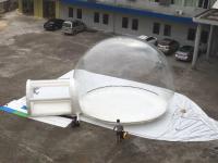 Barraca inflável da bolha de ar da abóbada de encerado do Pvc para o hotel exterior