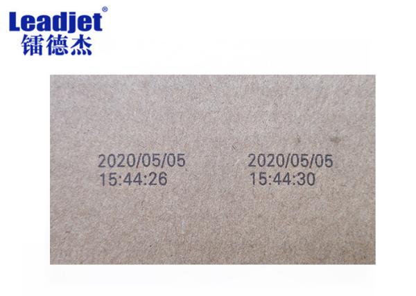 12.7mm Hand Held Expiry Date Coding Machine DC16.8V With 4 Lines Information