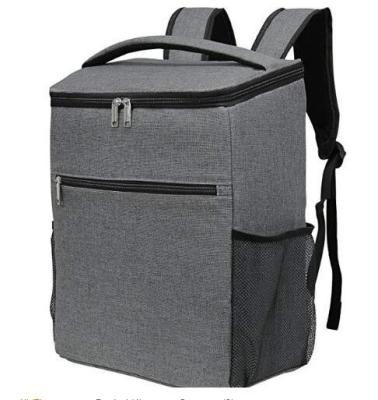 300D Polyester Cooler Bag , Minimalist Insulated Backpack Lunch Bag
