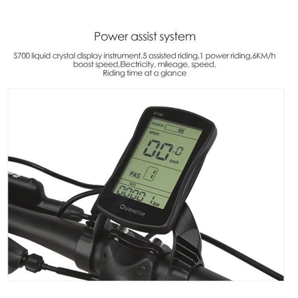 26 Inch Foldable Electric Mountain Bike 10AH L G Battery Aluminum Alloy Frame