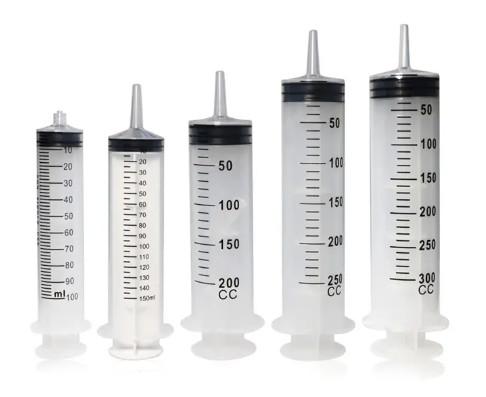 Multifunction Plastic Luer Lock And Luer Slip Syringe For Glue Dispensing Adhesives Grease Plastic Syringes