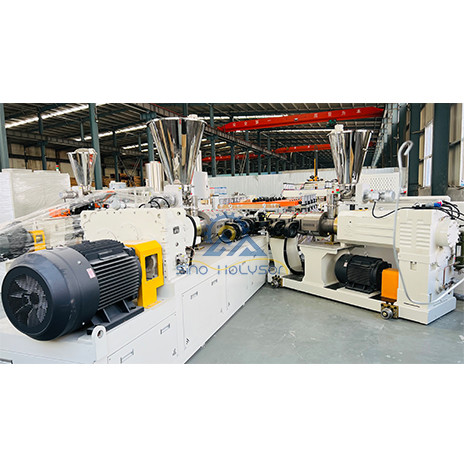 PVC Foam Advertising Panel Production Line With 38CrMoAlA Screw Material Perfect