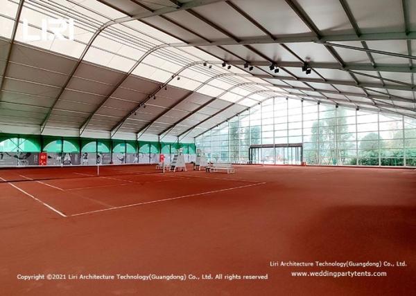 40m X 40m Dome Roof Aluminum Arcum Tent For Tennis Courts
