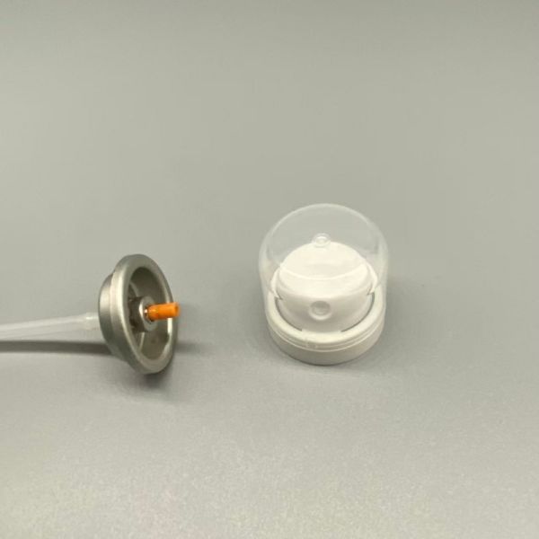 Dry Shampoo Aerosol Spray Valve Designed for Powder and Mist Hair Refresh Products
