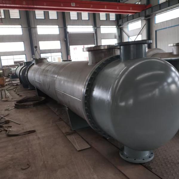 Anode Protection Sulfuric Acid Cooler Corrosion Resistant Industrial Second Absorption