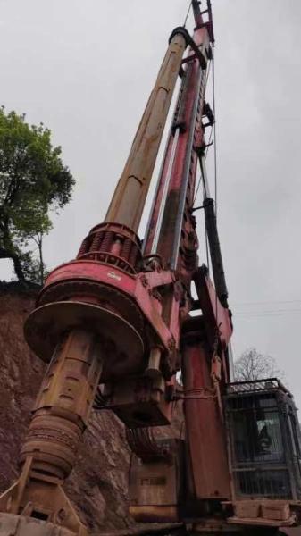 SANY SR285 2018 Used Rotary Drilling Rig 5Rpm-24Rpm Used Water Drilling Equipment
