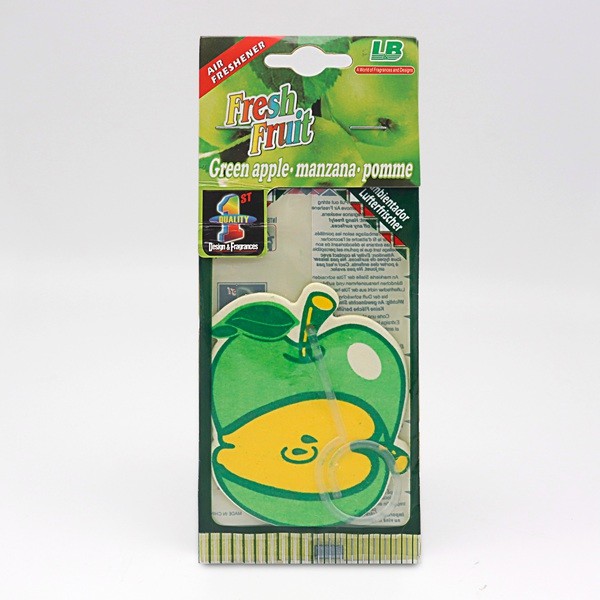 OEM Fresh Fruit Scent 2mm Absorbent Paper Air Freshener