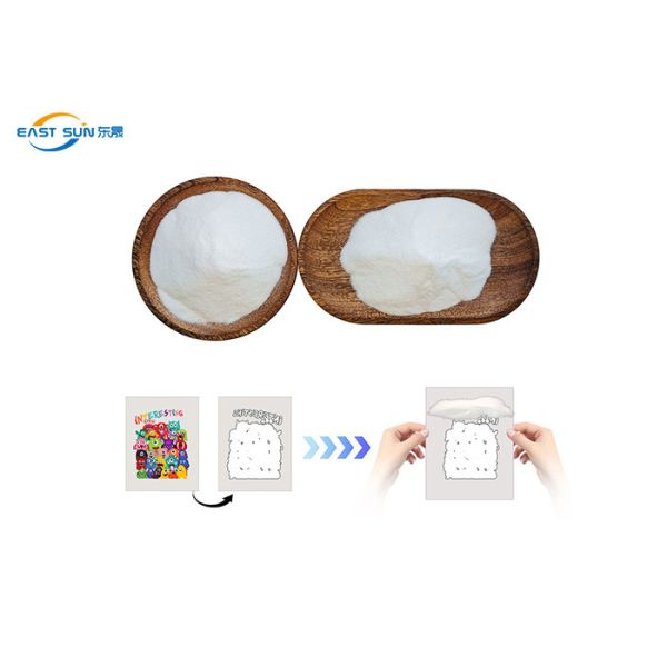 Poudre DTF pressée à chaud 1 kg 5 kg Douce 80 microns à fusion à chaud Poudre adhésive DTF TPU