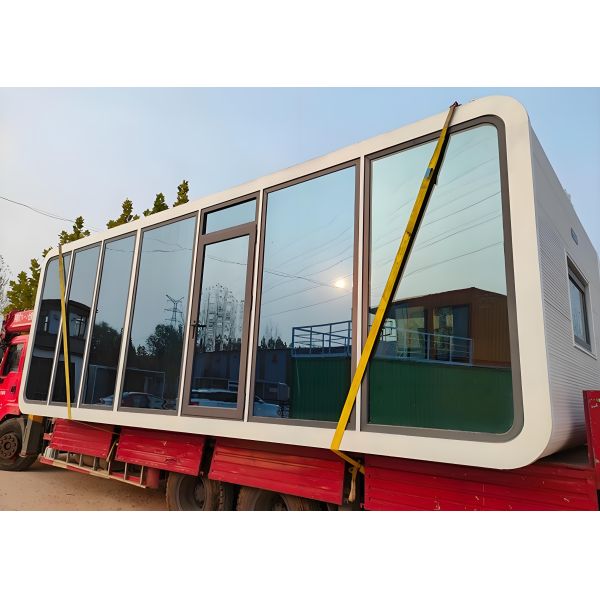 Two Floors Capsule Cabin House Extended Combined For Offices Shops Apartment