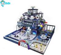 Slides para crianças com tema castelo Soft Indoor Playground Equipamento de suporte ODM/OEM