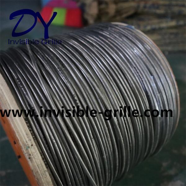 Hidden Construction With Window Invisible Grille 2.0mm-A80 Wire  For Balcony