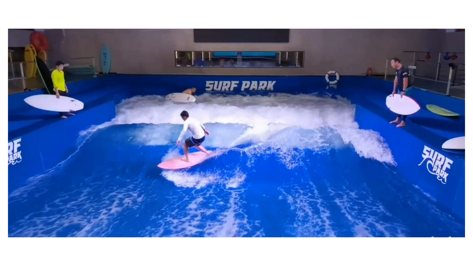 Large Scale Aqua Park Swim Wave Pool Commercial Water Play Surf Wave Simulator