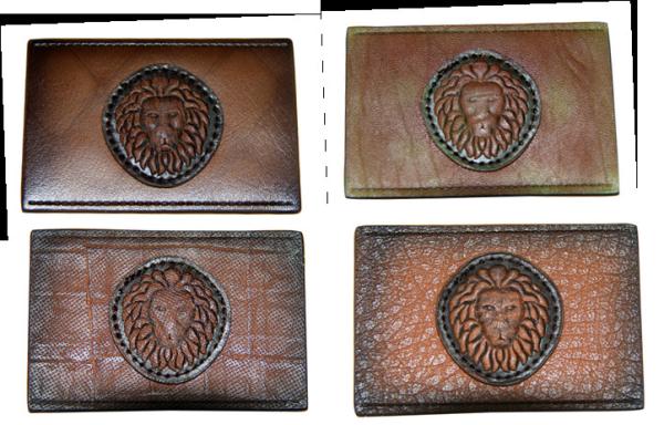 Brand Jeans Custom Embossed Leather Patches From Panton Color Card