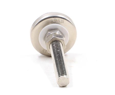 M6 ×1.0 Stainless Steel Adjustable Feet For Conveyor Using Anti Slip Pad