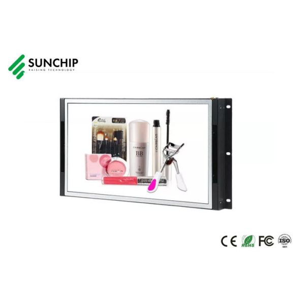 Marco abierto interior de la pantalla táctil de la publicidad de la exhibición de la señalización de Android LCD Digital del soporte de la pared