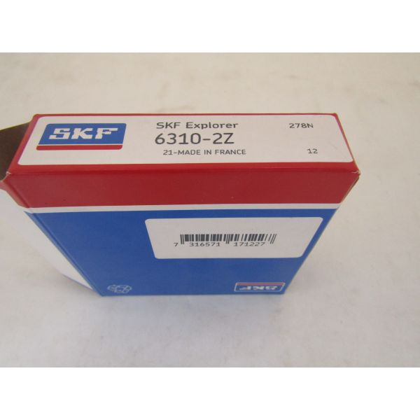 High Precision Deep Groove Ball Bearing 6310-2RS 2Z 50 X 110 X 27 MM Fast Speed