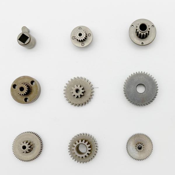 Small Sintered Metal Bearings Spur Gear Sprockets Cnc Lathe Parts