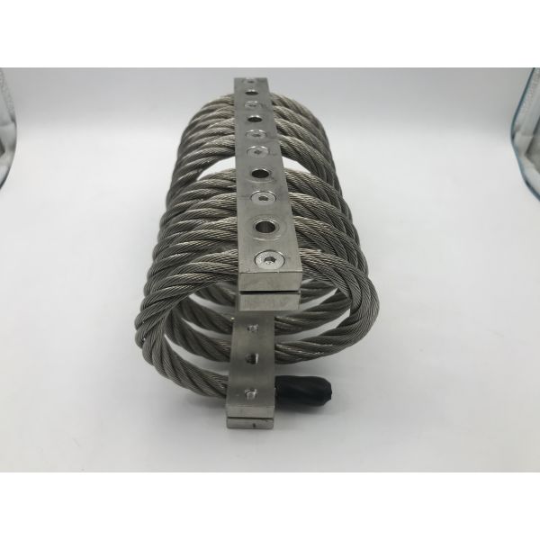 Aisladores de vibración industriales de la placa de presión 7Hz - 15Hz grado militar ISO9001