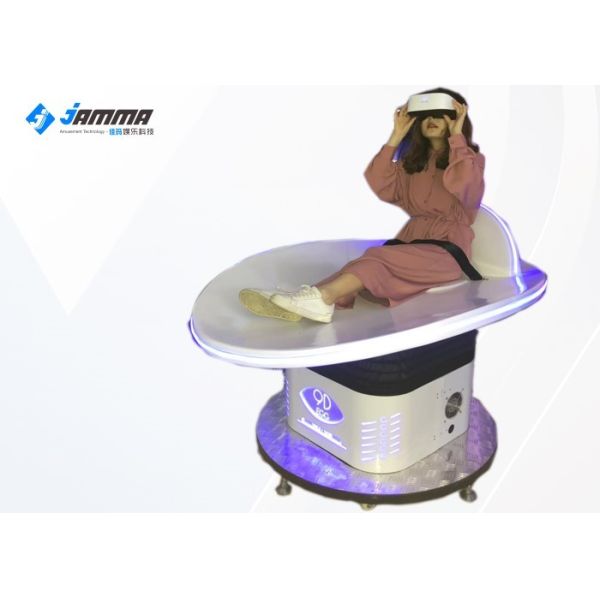 Thrilling Experience Virtual Reality Slide 22 Kiosk White Color