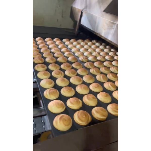 1000 кг/ч Линия по производству кондитерских изделий цельная линия по переработке хлебных роллов для пищевой промышленности