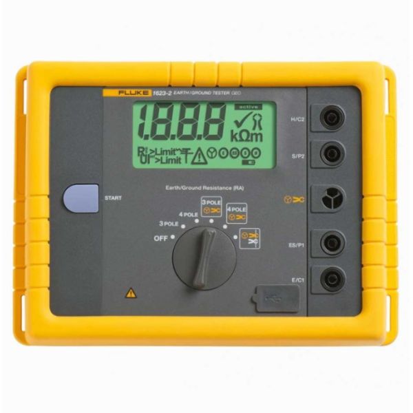 Fluke 1623-2 GEO Earth Ground Tester Kit 1623-2 GEO Earth Ground Resistance Meter