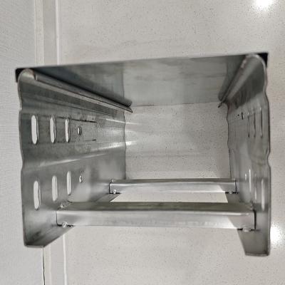 Heavy Duty Rectangle Stainless Steel Cable Tray Wall Mounted With Corrosion Resistance