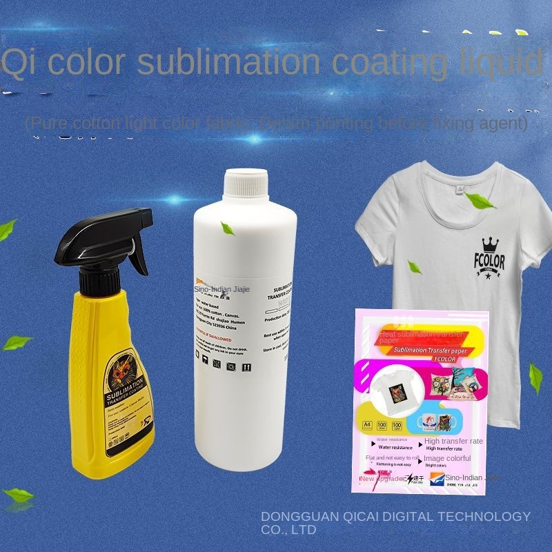 Thermal for Sublimation for Coating Liquid Wholesale Pre-Treatment Spray for Light-Colored Denim Materials Screen Printing Model