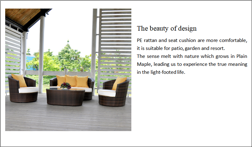 Conjunto de jardín de diseño moderno Muebles de vidrio de ratan de aluminio para vida al aire libre moderna