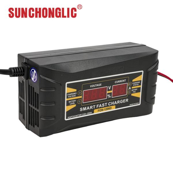 110v AGM GEL Battery Charger 12v 6a Lead Acid Car Battery Charger Three Phase