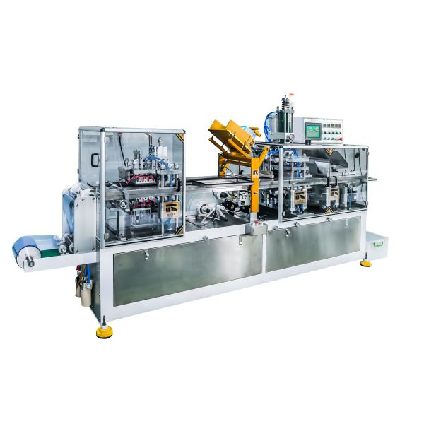 Stainless Steel Electric Pharmaceutical Blister Packing Machine with PLC Control System