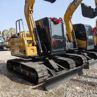 High Maneuverability Sany SY75 Used Excavator Machine Multi Functional