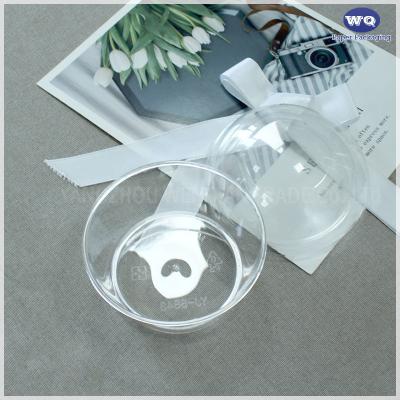 6oz Dessert Cups with Lids and Spoons, Disposable Plastic Cups for Ice Cream, Mousse, Yogurt, Appetizer, Tasting, Sauce