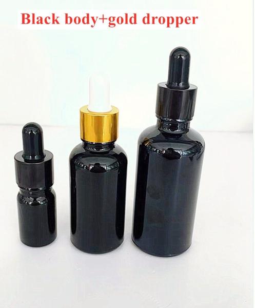 50ml Dropper Bottles Essential Oil Glass Dropper Bottle ISO/Ybb Approval