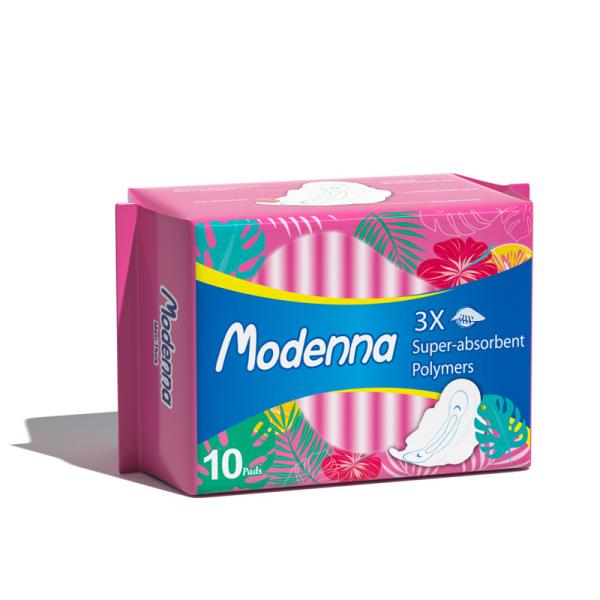Cotton Ultra Thin Maxi Pads Breathable Women Wearing Sanitary Napkins Customized