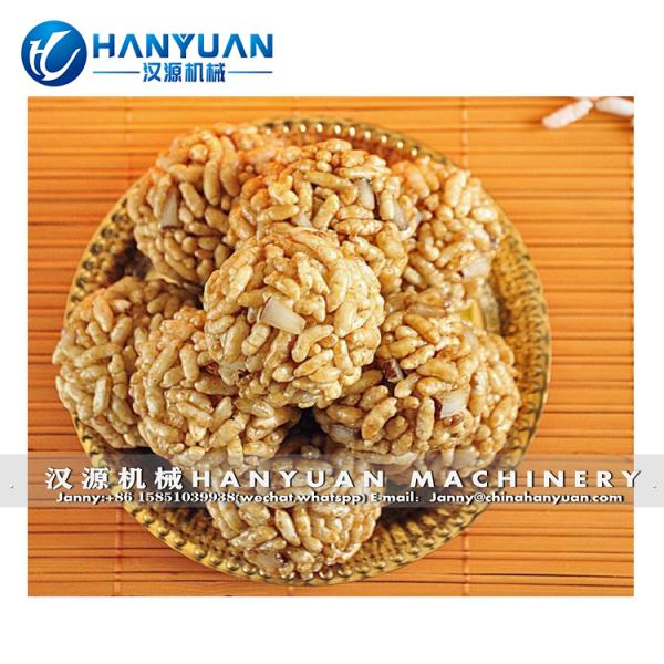 máquina de bolas de arroz inflado