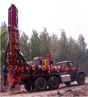 Truck mounted drilling rig testing