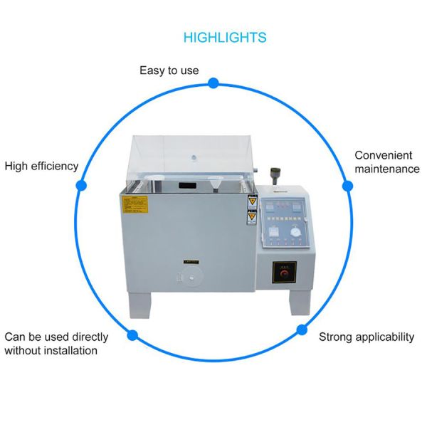 Salt Spray Corrosion Test Chamber Corrosion-Resistant PP Material  For Corrosion Resistance Analysis Testing