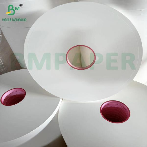 Papel embalado de palha ecológica branca de 28 gm para embalagem individual