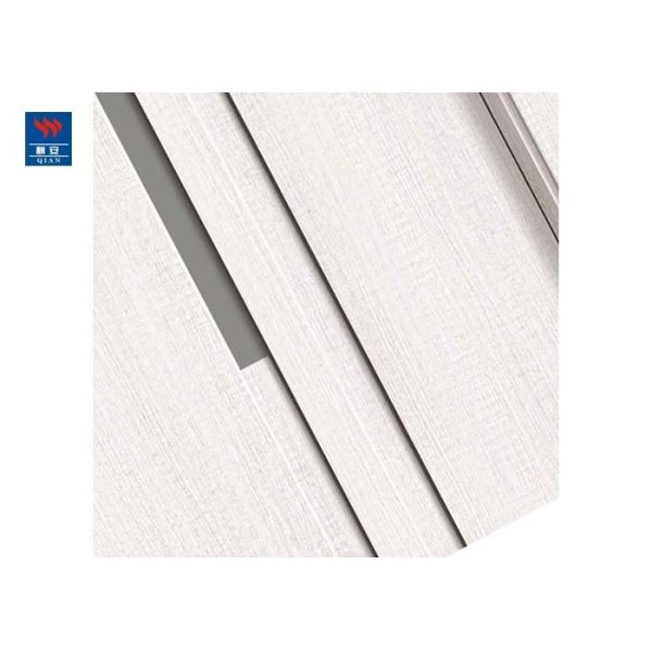 Eco Friendly PVC Wood Hotel 60Mins Fire Rated Doors