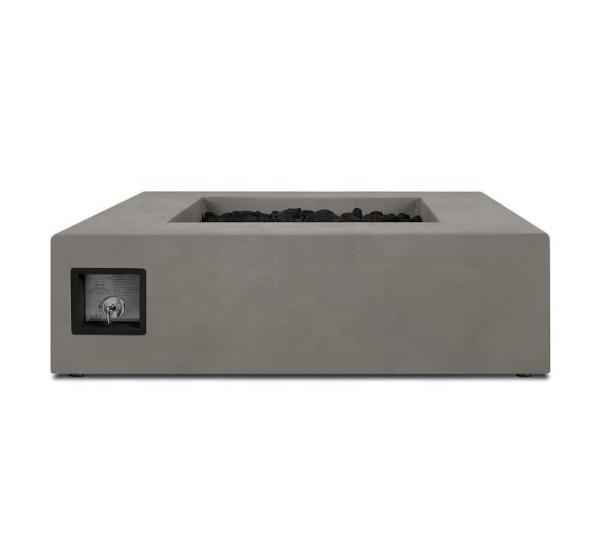 Modern Concrete Propane Outdoor Natural Gas Firepit For All Season